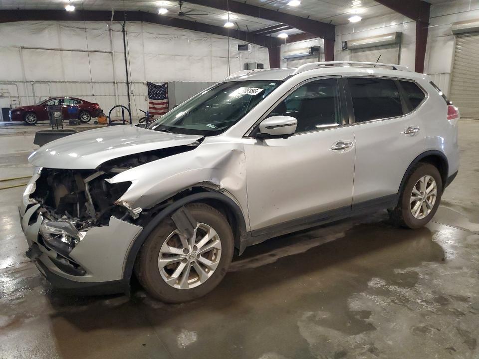 2016 Nissan VIN KNMAT2MV9GP675392 COPART salvage auction — FRONT END, Mn - Cert Of Title-Prior Salvage, sold $1,050 on 2026-07-27 (photo 1)