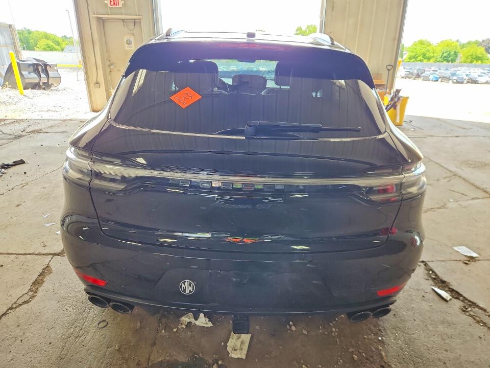 2021 Porsche Macan VIN WP1AG2A54MLB54025 COPART salvage auction — FRONT END, Wi - Cert Of Title-Salvage Vehicle, sold $9,400 on 2026-08-10 (photo 6)