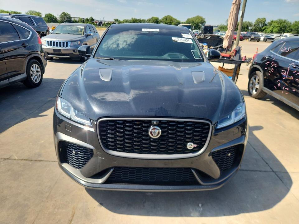 2021 Jaguar F-pace VIN SADCZ2EE1MA668641 COPART salvage auction — NORMAL WEAR, Tx - Certificate Of Title, sold $22,800 on 2026-07-16 (photo 5)