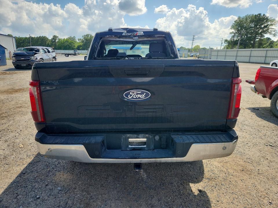 2024 Ford F-150 lightning VIN 1FTMF1L54RKE58347 COPART salvage auction — ALL OVER, Tx - Salvage Vehicle Title, sold $19,100 on 2026-08-20 (photo 6)