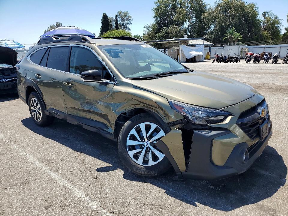 2025 Subaru Outback VIN 4S4BTACC6S3176916 COPART salvage auction — FRONT END, Salvage Title, sold $7,200 on 2026-08-21 (photo 7)