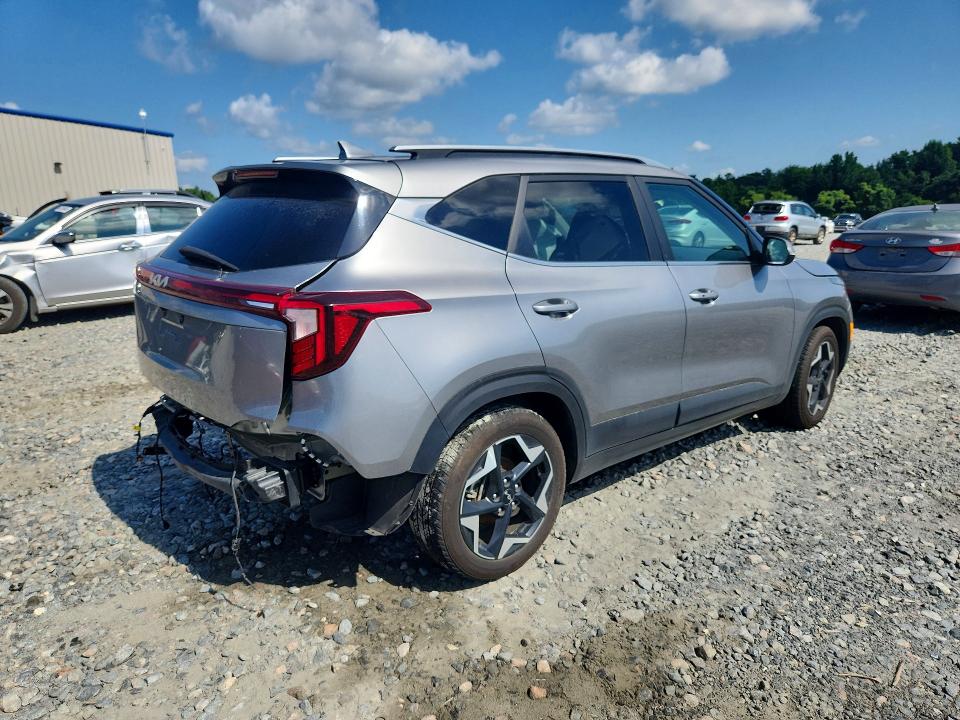 2024 Kia Seltos VIN KNDER2AA1R7497661 COPART salvage auction — REAR END, Ga - Cert Of Title-Salvage, sold $4,600 on 2026-07-30 (photo 3)
