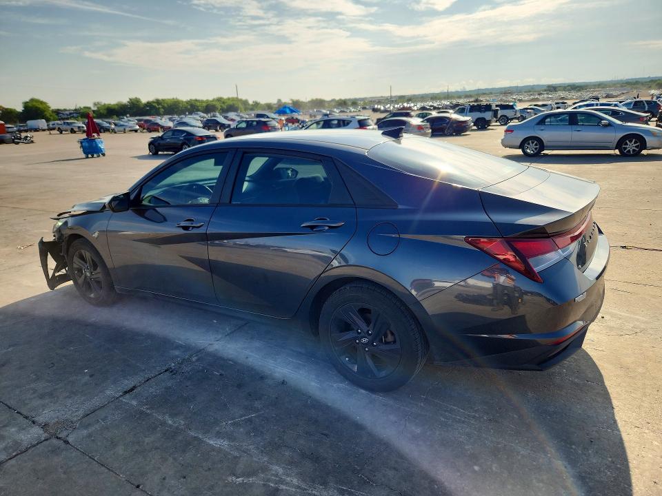 2021 Hyundai Elantra VIN 5NPLM4AG3MH004296 COPART salvage auction — FRONT END, Tx - Salvage Vehicle Title, sold $2,600 on 2026-07-30 (photo 2)