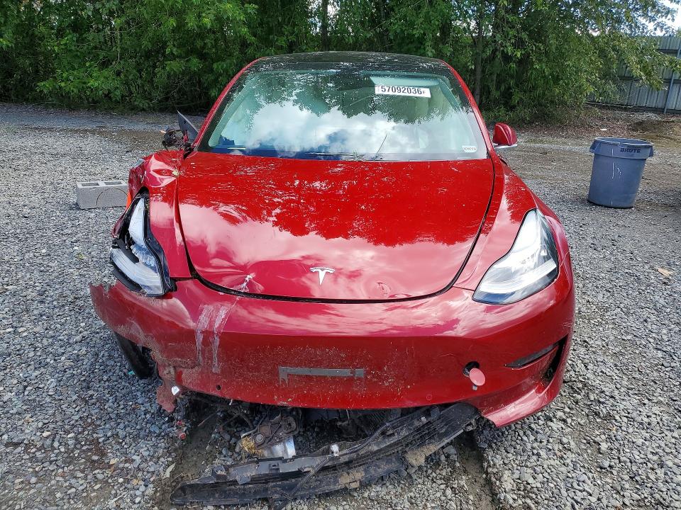 2019 Tesla Model 3 VIN 5YJ3E1EA7KF526541 COPART salvage auction — FRONT END, Wa - Bill Of Sale, sold $1,000 on 2026-07-06 (photo 5)