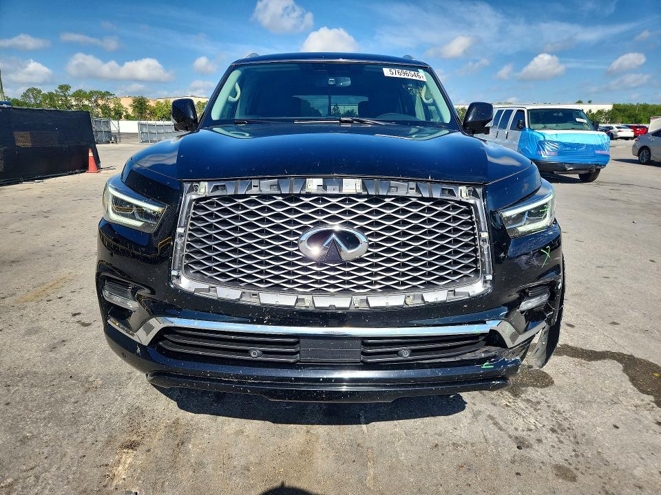 2018 Infiniti Qx80 VIN JN8AZ2NF7J9664980 COPART salvage auction — REAR END, Fl - Cert Of Title Slvg Rebuildable, sold $4,700 on 2026-07-14 (photo 5)