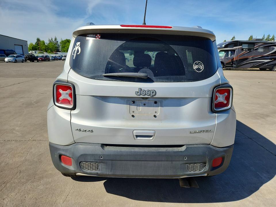 2018 Jeep VIN ZACCJBDB8JPG78721 COPART salvage auction — FRONT END, Or - Salvage Title Certificate, sold $825 on 2026-07-27 (photo 6)