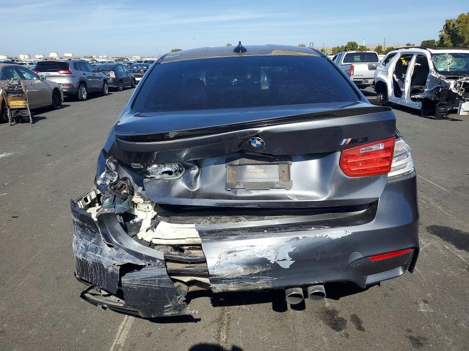 2015 BMW VIN WBS3C9C53FP805659 COPART salvage auction — REAR END, Ca - Salvage Certificate, sold $16,000 on 2026-07-06 (photo 6)