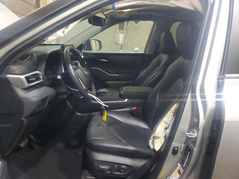 2023 Toyota Highlander VIN 5TDKARAH6PS523075 COPART salvage auction — SIDE, Salvage Title, sold $175 on 2026-07-21 (photo 7)