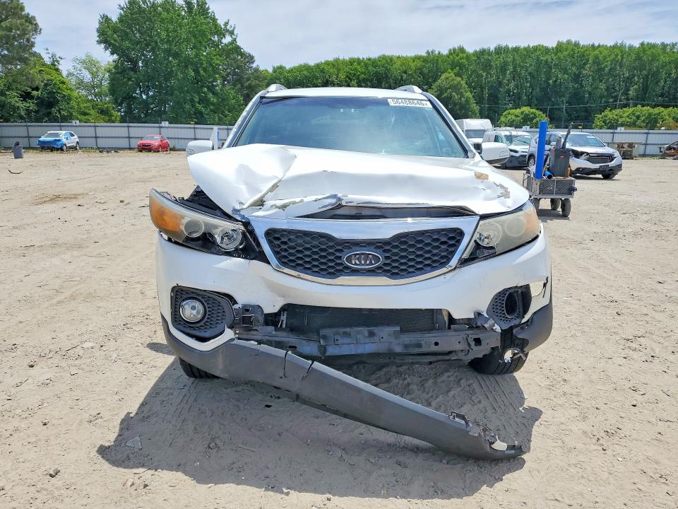 2011 Kia Sorento VIN 5XYKT3A1XBG048885 COPART salvage auction — FRONT END, Va - Cert Of Title - Salvage, sold $175 on 2026-07-21 (photo 5)