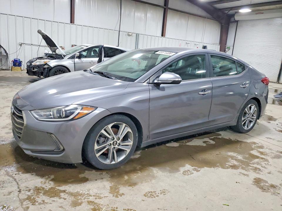 2017 Hyundai Elantra VIN KMHD84LF4HU180147 COPART salvage auction — SIDE, Mt - Ct Clean Title Public Elig., sold $625 on 2026-07-29 (photo 1)