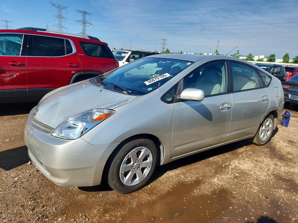 2005 Toyota Prius VIN JTDKB20U353014157 COPART salvage auction — FRONT END, Il - Salvage Certificate, sold $275 on 2026-07-14 (photo 1)
