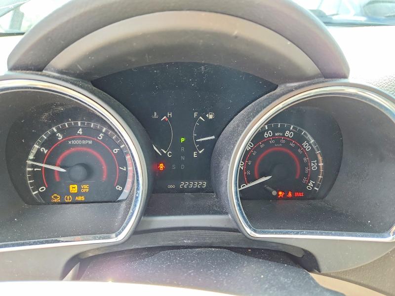2008 Toyota Highlander VIN JTEDS41A482047487 COPART salvage auction — ALL OVER, Il - Salvage Certificate, sold $800 on 2026-07-30 (photo 9)