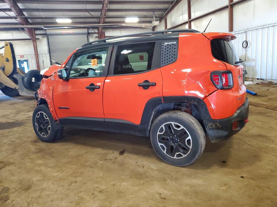 2016 Jeep Renegade VIN ZACCJBCT8GPC61585 COPART salvage auction — FRONT END, Mi - Certificate Of Title, sold $400 on 2026-08-07 (photo 2)
