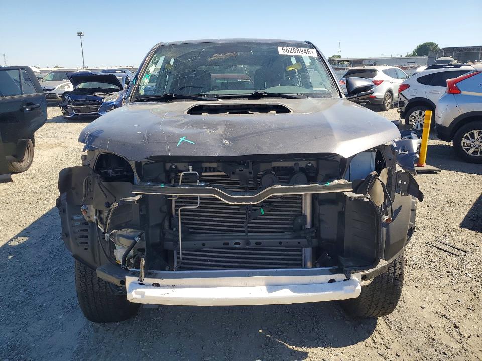 2022 Toyota 4runner VIN JTERU5JR6N6074187 COPART salvage auction — FRONT END, Ca - Salvage Certificate, sold $16,400 on 2026-07-09 (photo 5)