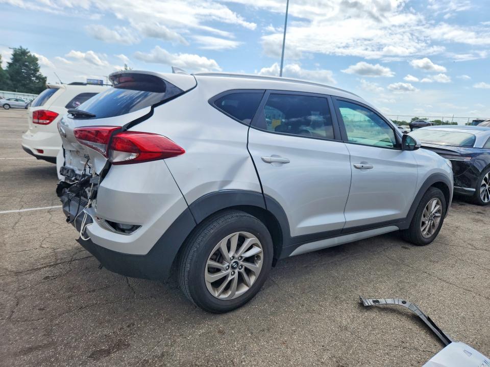 2017 Hyundai Tucson VIN KM8J33A45HU368298 COPART salvage auction — REAR END, Oh - Cert Of Title-Salvage, sold $1,700 on 2026-07-15 (photo 3)