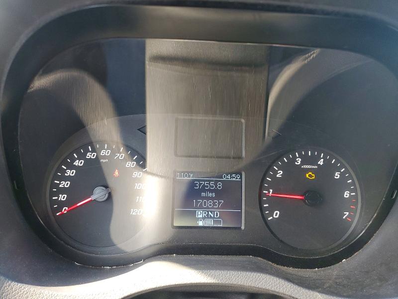 2019 Mercedes-benz Sprinter VIN W1Y70BGY3KT017894 COPART salvage auction — MINOR DENT/SCRATCHES, Tx - Certificate Of Title, sold $4,000 on 2026-07-14 (photo 9)