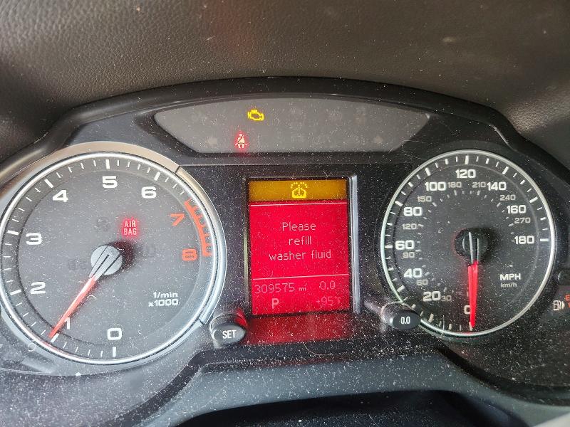 2010 Audi Q5 VIN WA1CKAFP7AA087614 COPART salvage auction — FRONT END, Va - Cert Of Title - Salvage, sold $100 on 2026-07-28 (photo 9)