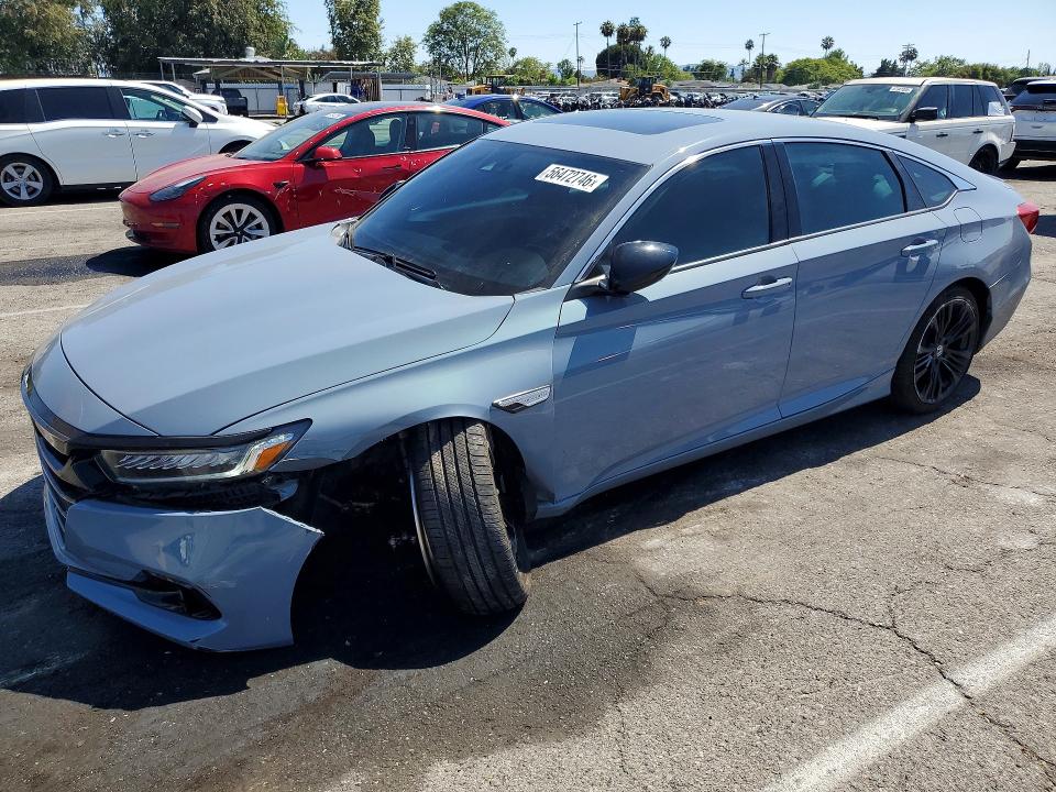 2021 Honda Accord VIN 1HGCV2F34MA001584 — COPART salvage auction photo