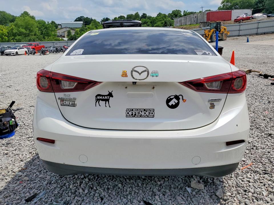 2016 Mazda 3 VIN JM1BM1U76G1326982 COPART salvage auction — FRONT END, Salvage Title, sold $900 on 2026-07-17 (photo 6)