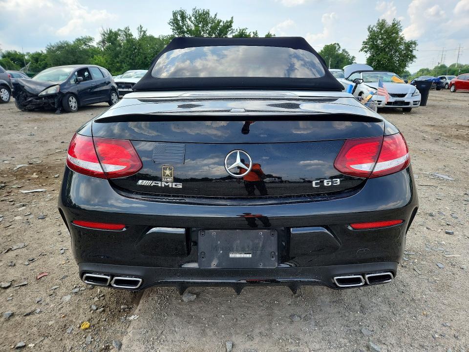 2017 Mercedes-benz VIN WDDWK8GB6HF512547 COPART salvage auction — FRONT END, MD - CERT OF SALVAGE > 75% DAMAGE, sold $10,700 on 2026-08-06 (photo 6)