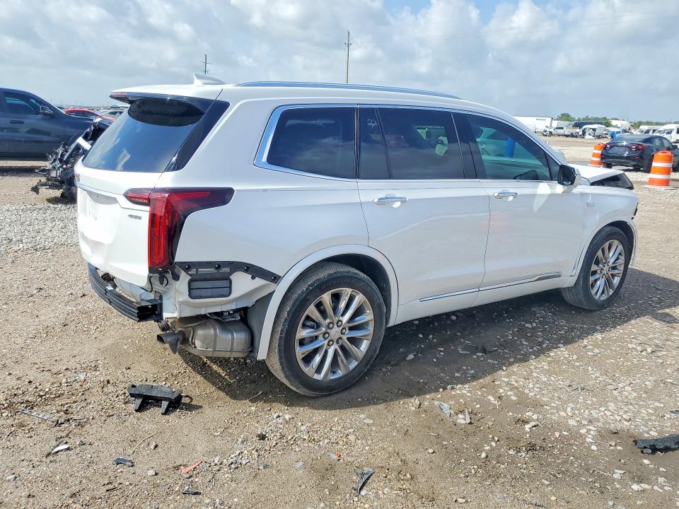 2023 Cadillac VIN 1GYKPCRS7PZ190647 COPART salvage auction — FRONT END, Tx - Salvage Vehicle Title, sold $7,500 on 2026-07-16 (photo 3)