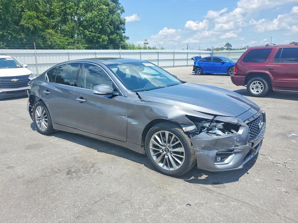 2020 Infiniti VIN JN1EV7AR0LM250075 COPART salvage auction — REAR END, Nc - Salvage Certificate Of Title, sold $275 on 2026-07-28 (photo 4)