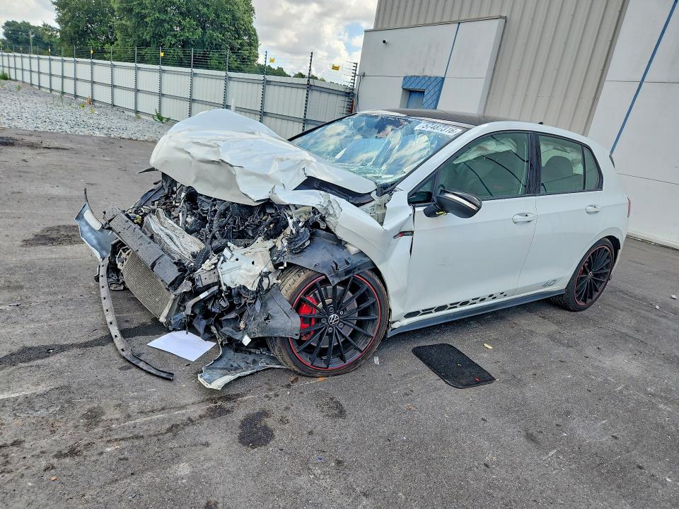 2023 Volkswagen Gti VIN WVW8A7CD6PW195357 COPART salvage auction — FRONT END, Fl - Cert Of Title Slvg Rebuildable, sold $15 on 2026-07-29 (photo 1)