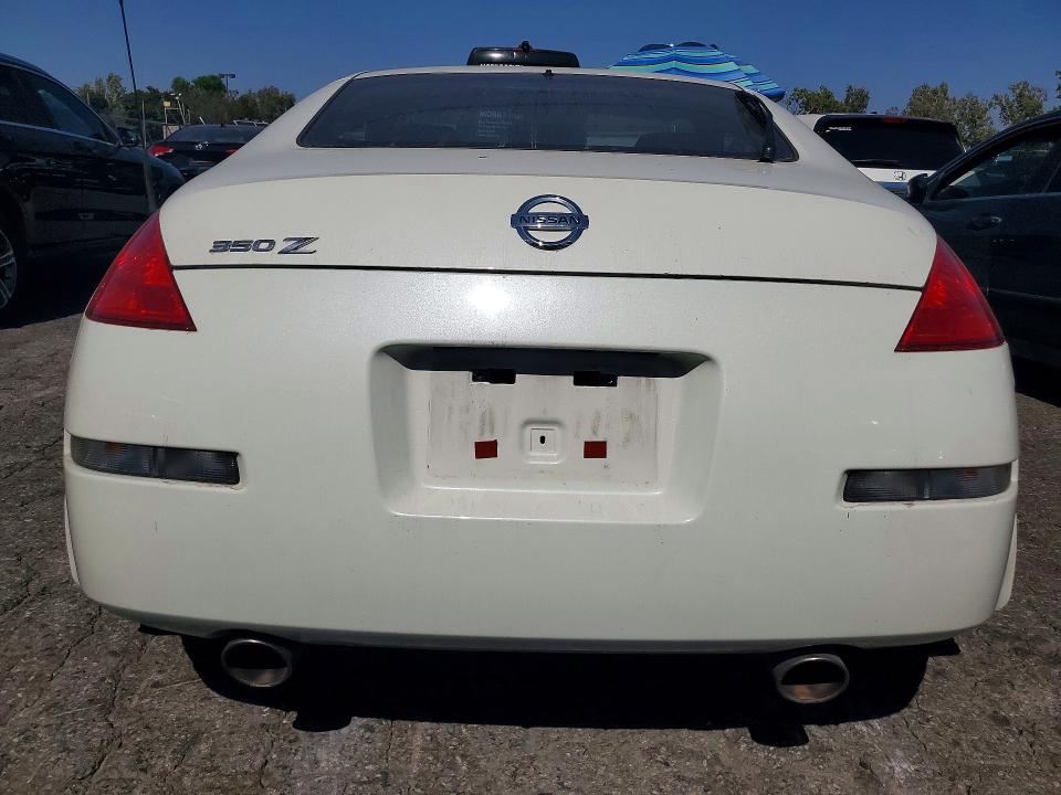 2003 Nissan 350z VIN JN1AZ34D63T105897 COPART salvage auction — FRONT END, CA - SALVAGE CERTIFICATE, sold $3,500 on 2026-07-16 (photo 6)