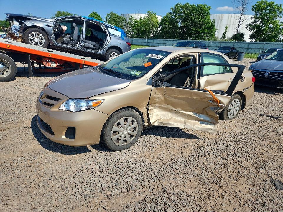 2011 Toyota Corolla VIN JTDBU4EE4B9169641 COPART salvage auction — SIDE, NY - MV-907A SALVAGE CERTIFICATE, sold $575 on 2026-07-06 (photo 1)