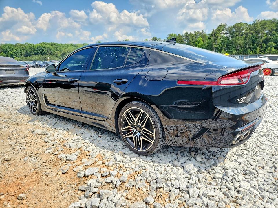 2023 Kia Stinger VIN KNAE55LC4P6130622 COPART salvage auction — FRONT END, GA - CERT OF TITLE-SALVAGE (P), sold $2,050 on 2026-07-30 (photo 2)