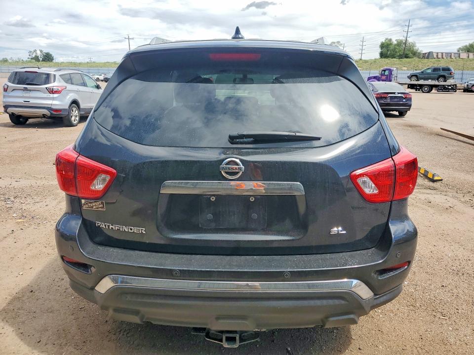 2019 Nissan Pathfinder VIN 5N1DR2MN9KC641783 COPART salvage auction — SIDE, CO - SALVAGE TITLE, sold $900 on 2026-08-03 (photo 6)