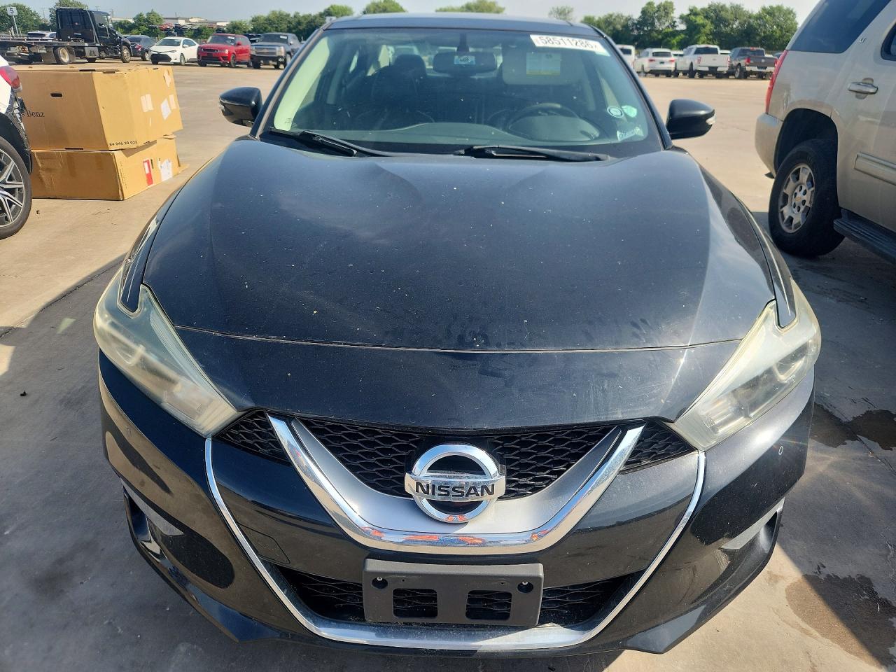 2017 Nissan Maxima VIN 1N4AA6AP8HC376851 COPART salvage auction — Front End, LA - CERTIFICATE OF TITLE, sold $2,500 on 2026-07-09 (photo 5)