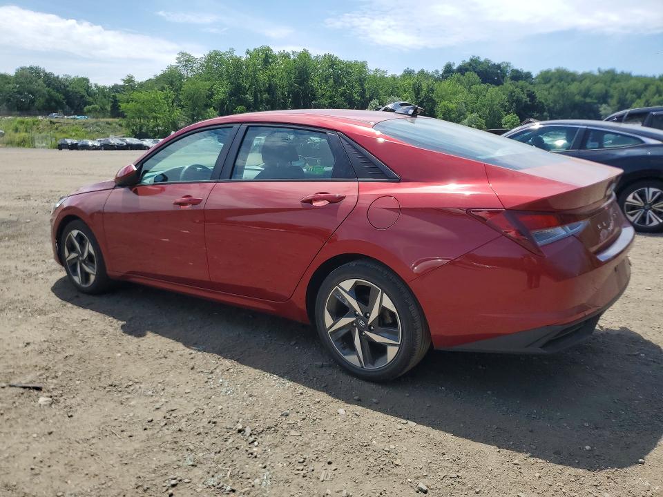 2023 Hyundai Elantra VIN KMHLS4AG8PU617946 COPART salvage auction — REAR END, Ny - Mv-907A Salvage Certificate, sold $325 on 2026-07-23 (photo 2)