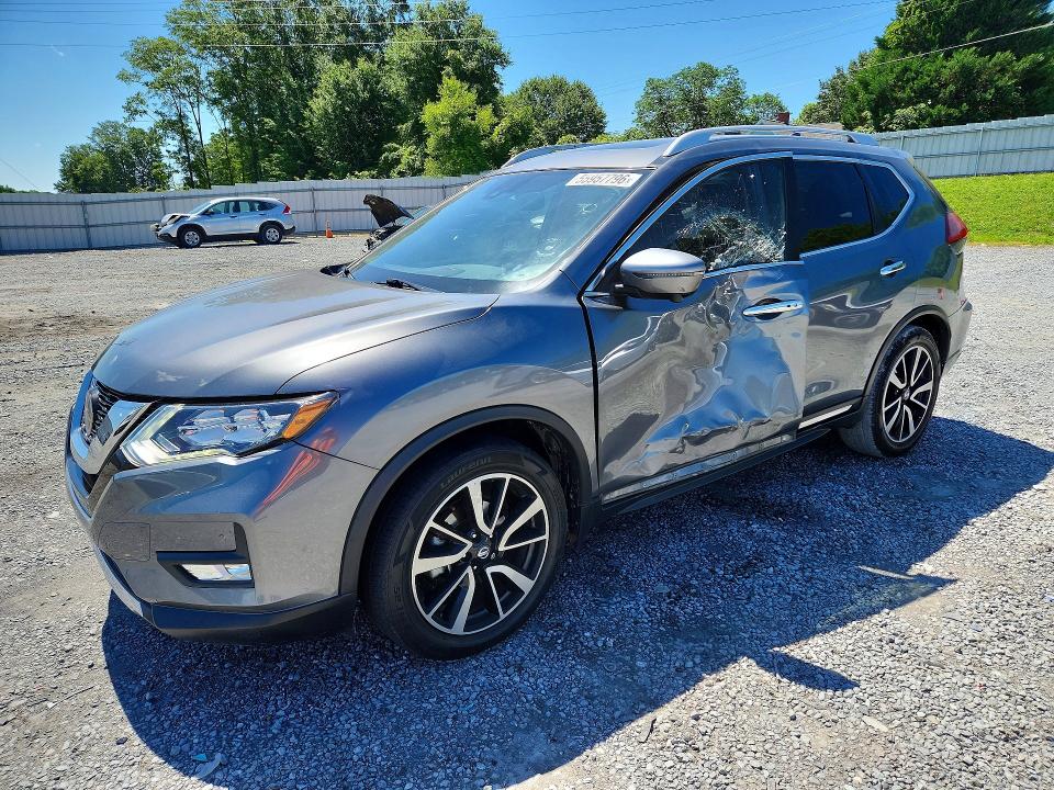 2018 Nissan Rogue VIN JN8AT2MT5JW489784 COPART salvage auction — SIDE, Nc - Salvage Certificate Of Title, sold $525 on 2026-07-29 (photo 1)