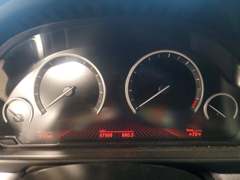 2015 BMW 5er VIN WBA5B3C56FD541349 COPART salvage auction — WATER/FLOOD, Il - Salvage Cert-Flood, sold $1,750 on 2026-07-31 (photo 9)