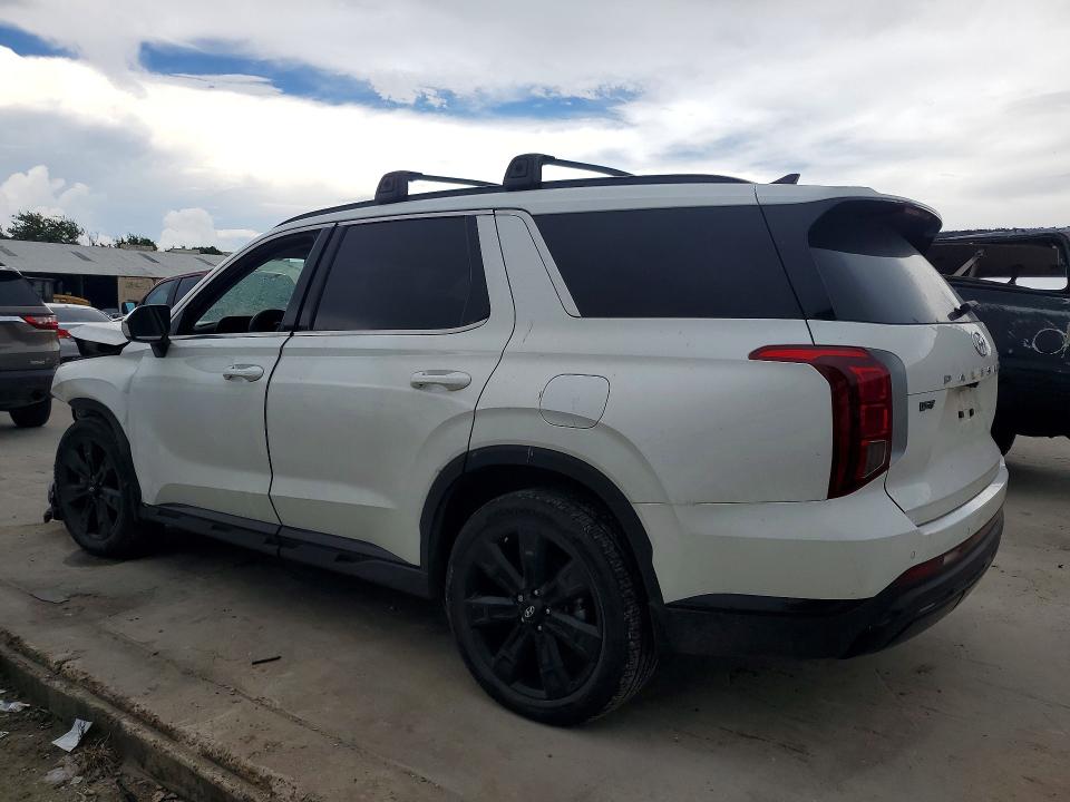 2024 Hyundai Palisade VIN KM8R34GE9RU693742 COPART salvage auction — FRONT END, Tx - Salvage Vehicle Title, sold $100 on 2026-07-28 (photo 2)