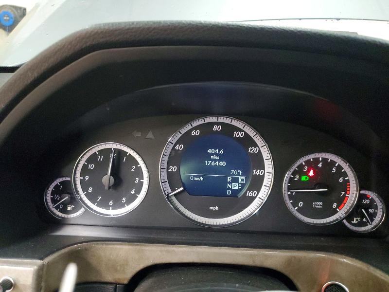 2010 Mercedes-benz E-klasse VIN WDDHF9AB2AA171646 COPART salvage auction — MINOR DENT/SCRATCHES, Mi - Certificate Of Title, sold $950 on 2026-08-12 (photo 9)