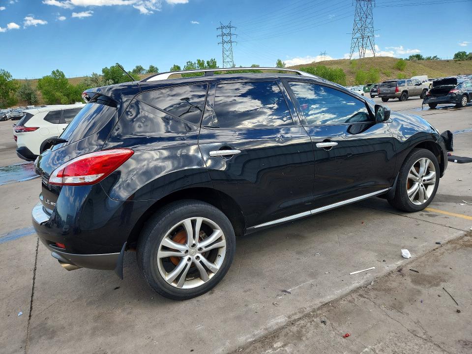 2011 Nissan Murano VIN JN8AZ1MW0BW181703 COPART salvage auction — HAIL, CO - CERTIFICATE OF TITLE, sold $450 on 2026-07-27 (photo 3)