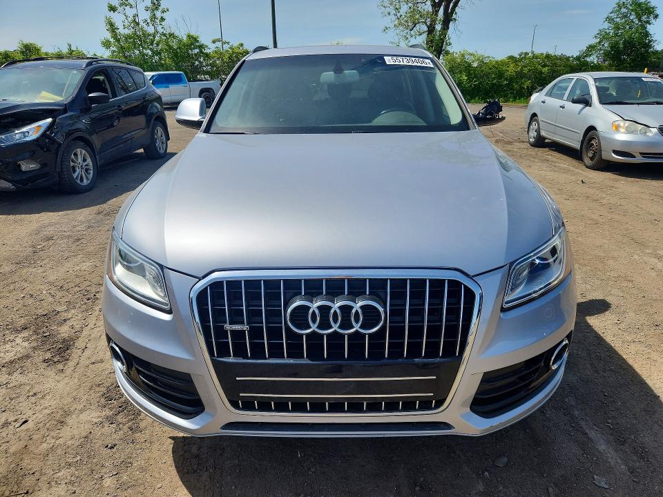 2017 Audi VIN WA1C2AFP8HA031689 COPART salvage auction — SIDE, Qc - Gravement Accidente, sold $4,750 on 2026-07-14 (photo 5)