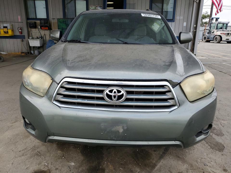2008 Toyota Highlander VIN JTEDS43A182012290 COPART salvage auction — REAR END, CA - SALVAGE CERTIFICATE, sold $850 on 2026-07-20 (photo 5)