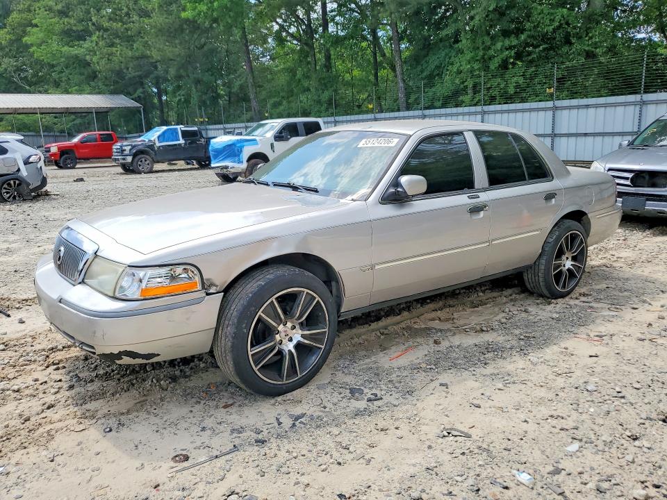 2004 Mercury Grand marquis VIN 2MEFM75W54X640571 COPART salvage auction — FRONT END, GA - CERT OF TITLE-SALVAGE, sold $300 on 2026-07-10 (photo 1)