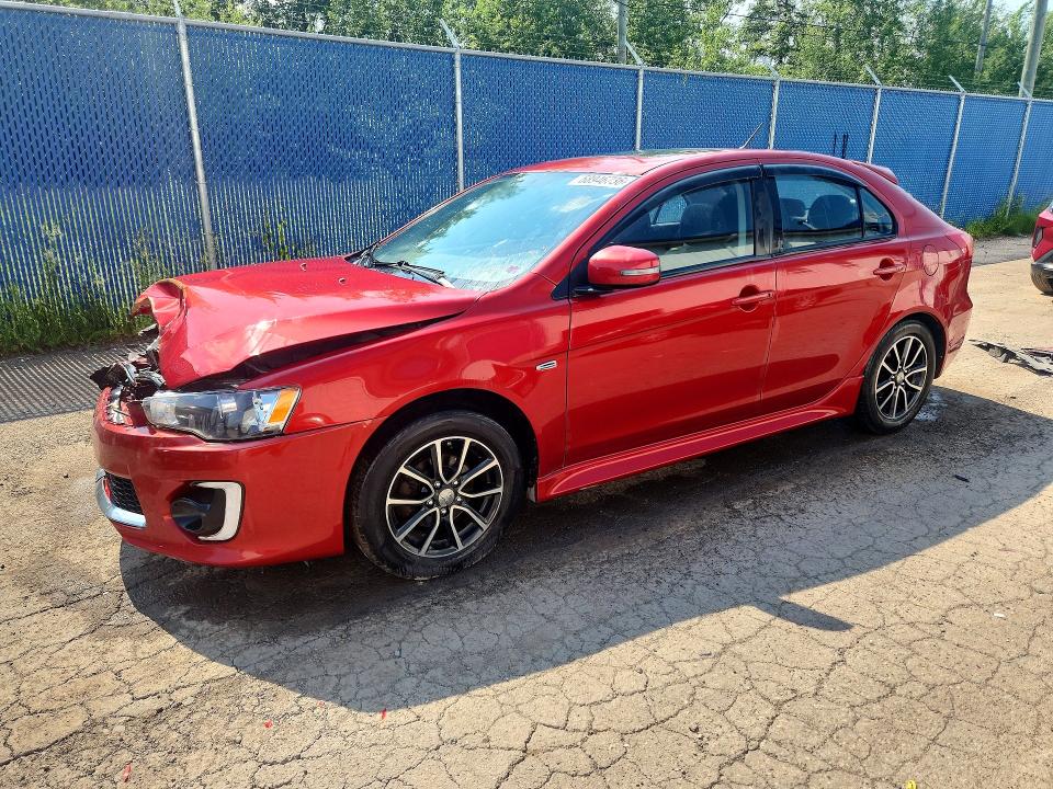 2017 Mitsubishi Lancer VIN JA32X2HU3HU600716 COPART salvage auction — FRONT END, Ns - Salvage Title, sold $800 on 2026-07-23 (photo 1)