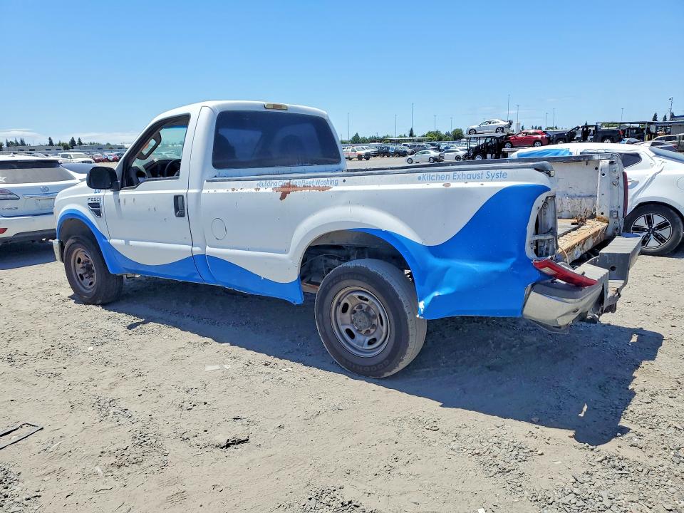 2008 Ford F250 VIN 1FTNF20528ED80386 COPART salvage auction — REAR END, Ca - Dlr/Dis/Exp Only Salvage Title, sold $100 on 2026-07-09 (photo 2)