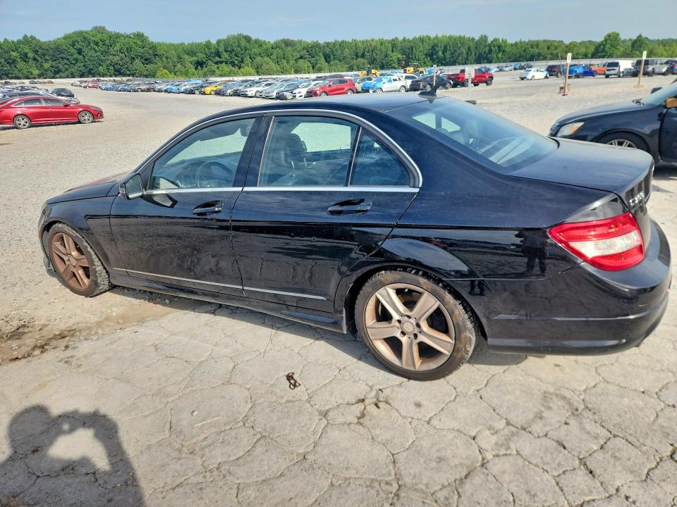 2010 Mercedes-benz C class VIN WDDGF8BB6AR106711 COPART salvage auction — FRONT END, Tn - Certificate Of Title, sold $625 on 2026-07-07 (photo 2)