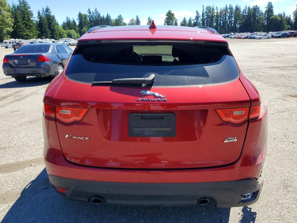 2019 Jaguar F-pace VIN SADCJ2FX4KA369892 COPART salvage auction — REAR END, Wa - Bill Of Sale, sold $3,350 on 2026-07-06 (photo 6)