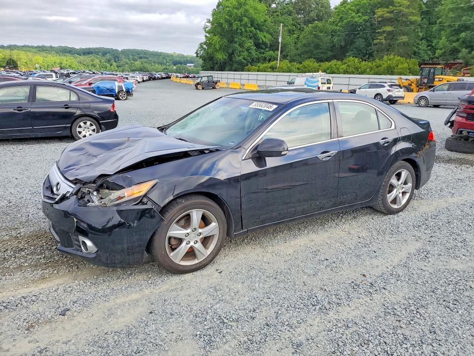 2011 Acura Tsx VIN JH4CU2F6XBC007708 COPART salvage auction — FRONT END, Nc - Salvage Certificate Of Title, sold $1,900 on 2026-07-02 (photo 1)