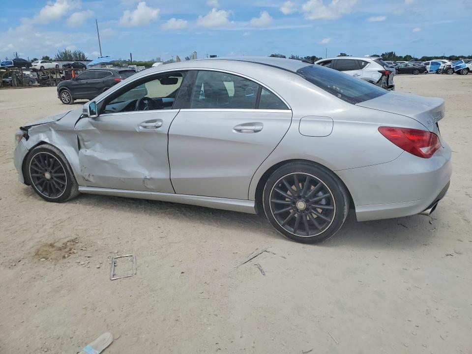 2014 Mercedes-benz VIN WDDSJ4EB2EN156970 COPART salvage auction — FRONT END, Fl - Cert Of Title Slvg Rebuildable, sold $2,500 on 2026-07-09 (photo 2)