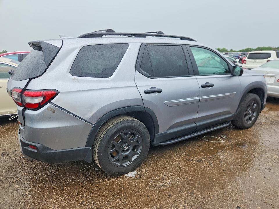 2025 Honda Pilot VIN 5FNYG1H68SB043518 COPART salvage auction — REAR END, Il - Salvage Certificate, sold $17,600 on 2026-07-23 (photo 3)