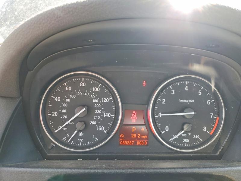 2015 BMW X1 VIN WBAVM5C54FVV94762 COPART salvage auction — FRONT END, Ca - Salvage Certificate, sold $1,500 on 2026-07-07 (photo 9)