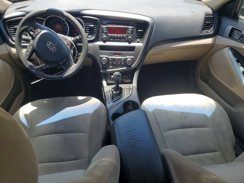 2012 Kia VIN 5XXGM4A74CG054328 COPART salvage auction — FRONT END, Fl - Cert Of Title Slvg Rebuildable, sold $875 on 2026-07-10 (photo 8)